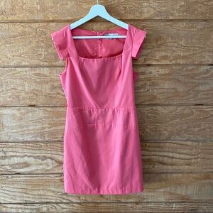 Forever21 Love21 Coral Brunch Dress (Women’s Size M), Cap Sleeve Casual Dress